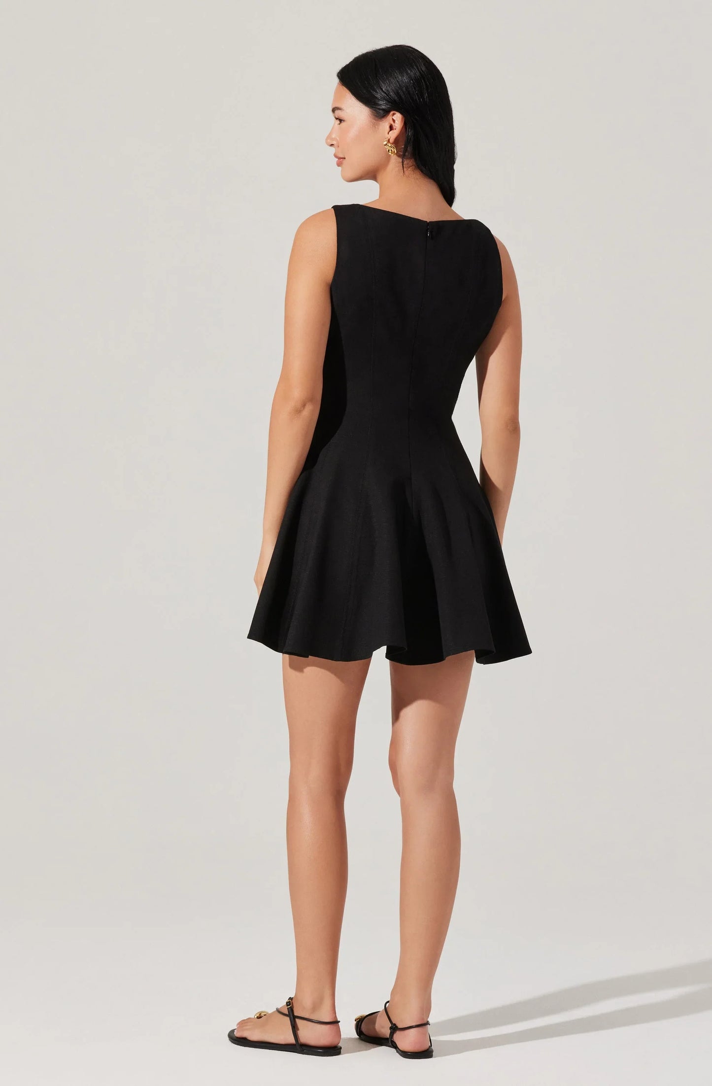 XARIA DRESS - BLACK