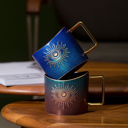 EVIL EYE COFFEE MUG