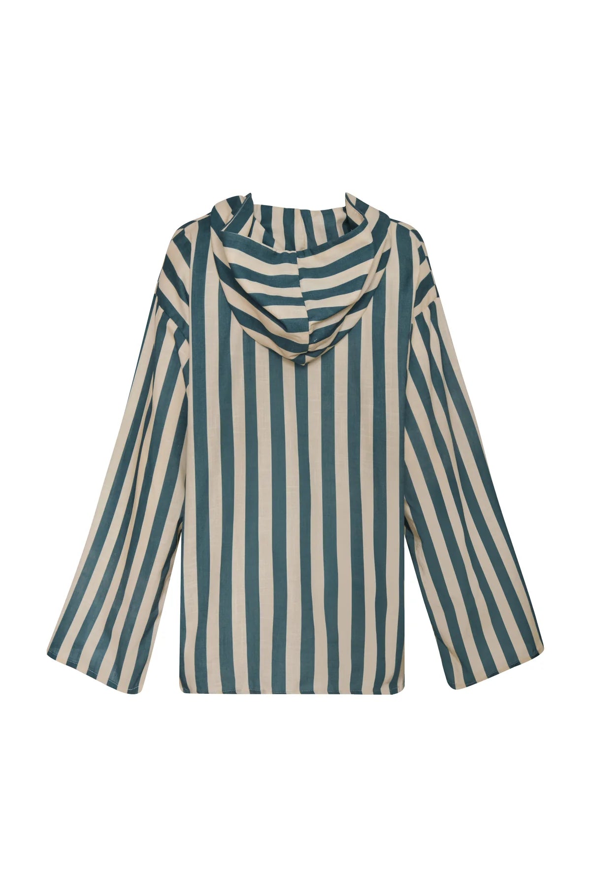 RAPHA GREEN STRIPES HOODIE