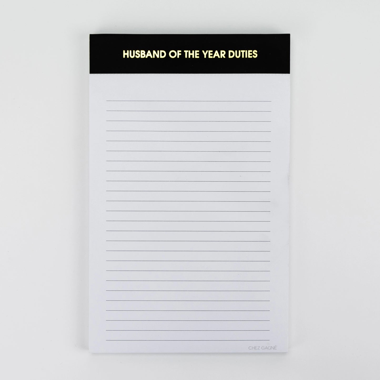 HUSBAND OF THE YEAR NOTEPAD