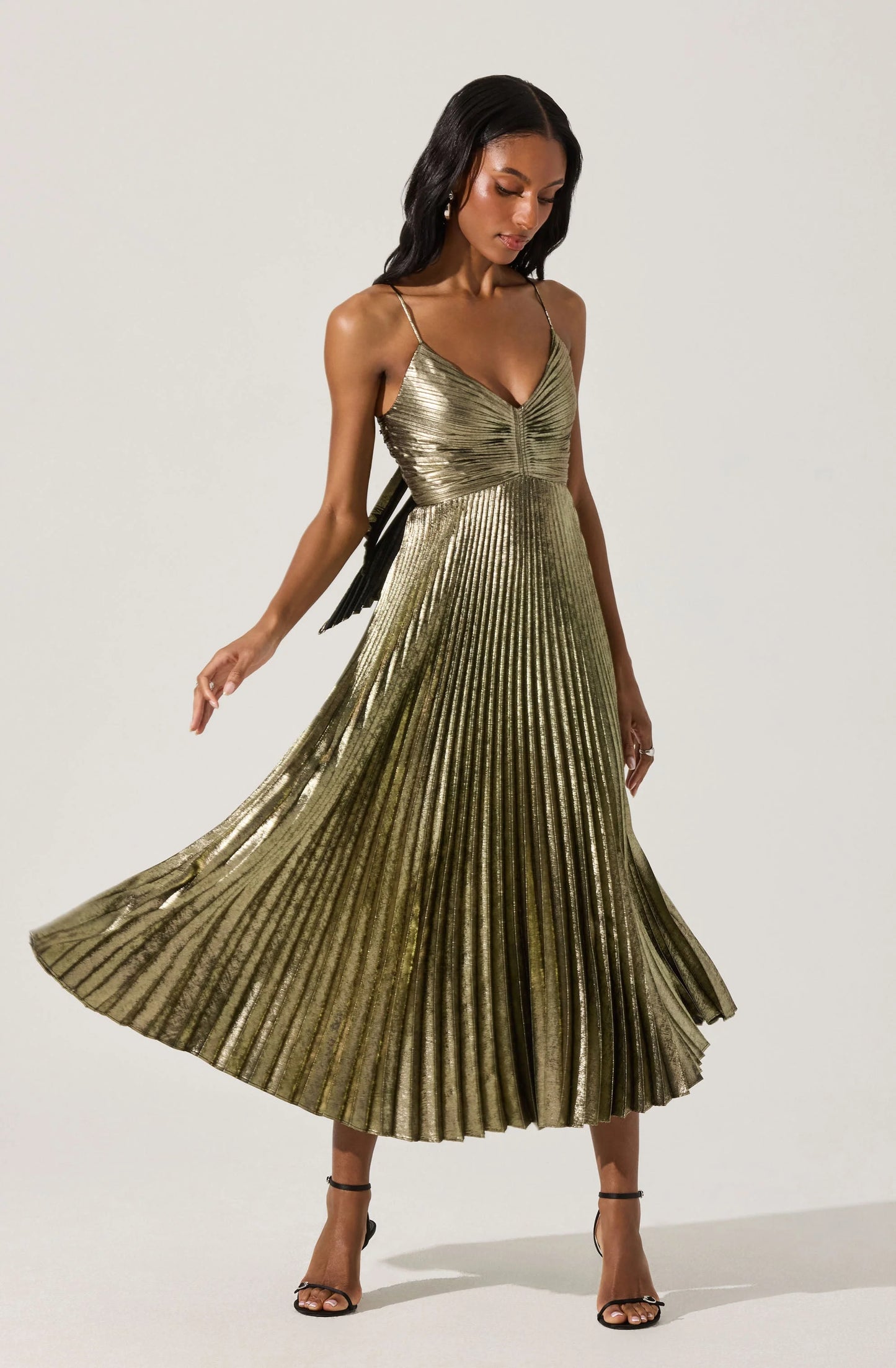 BLYTHE DRESS - GOLD