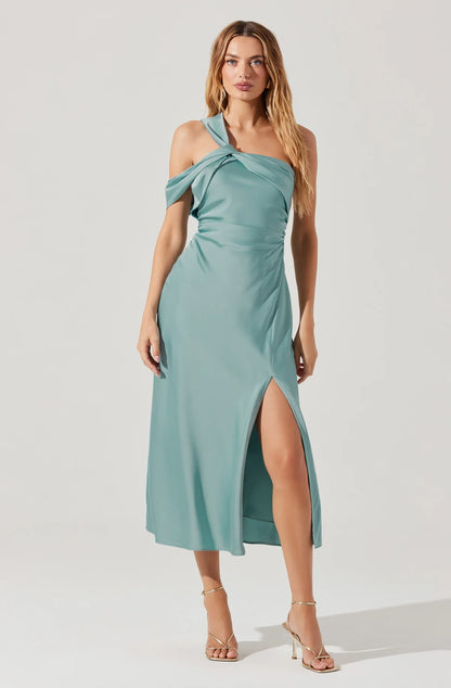 CERSEI DRESS SEAFOAM