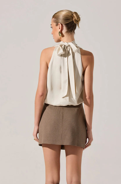 JOLEISA TOP - CHAMPAGNE