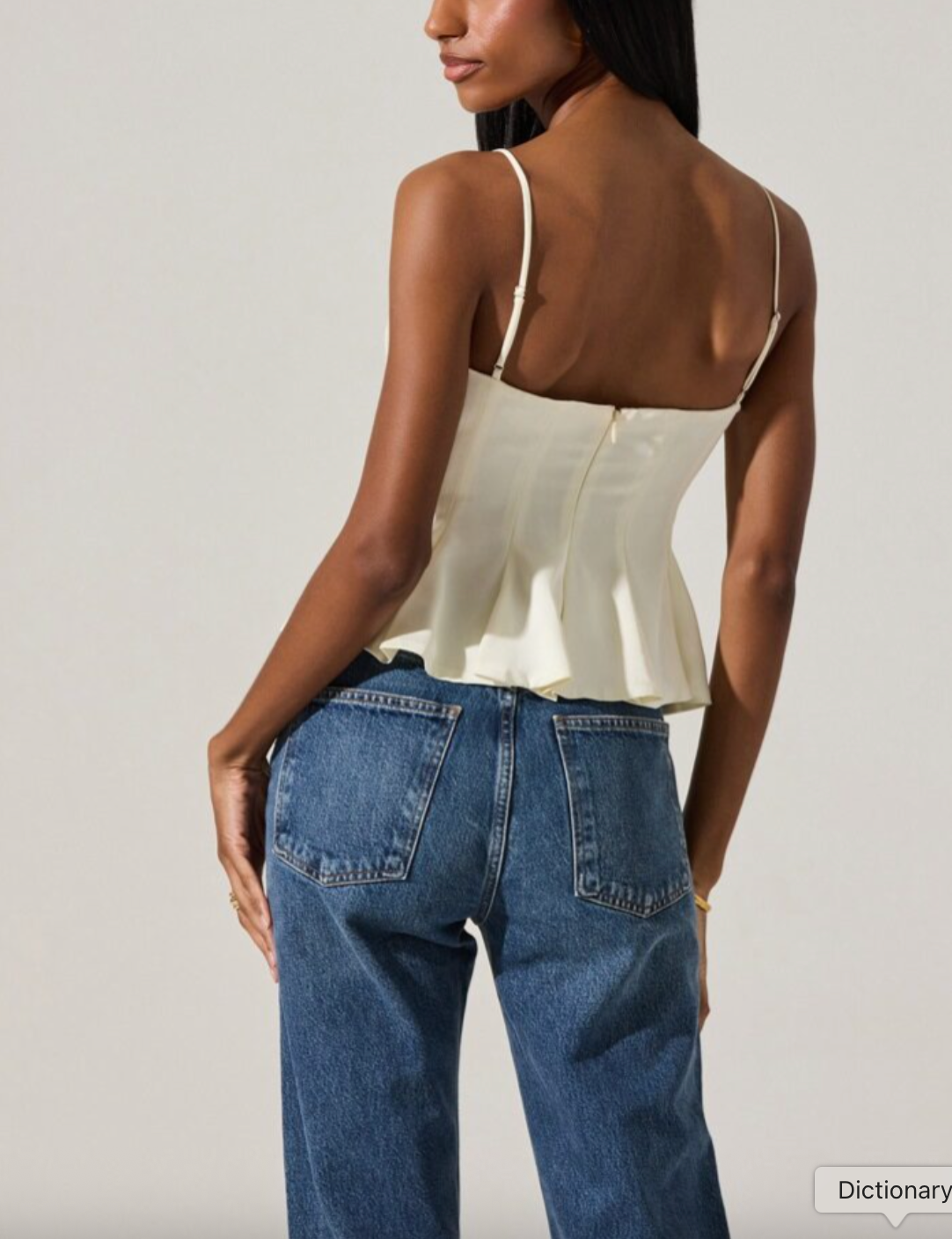 PAISLEE TOP CREAM