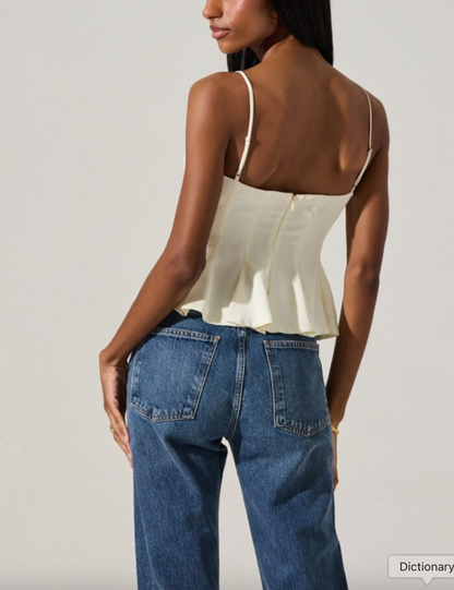 PAISLEE TOP CREAM