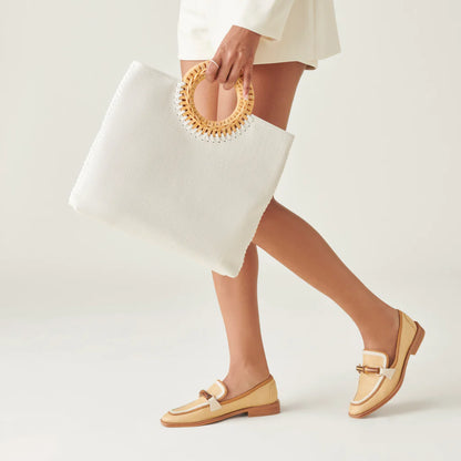 LILAH WHITE CLUTCH