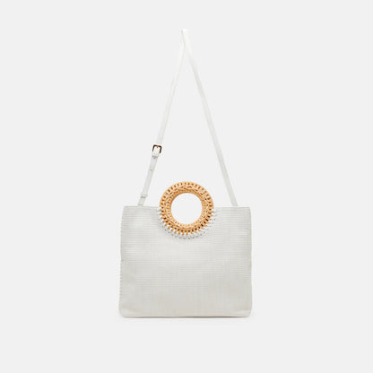 LILAH WHITE CLUTCH