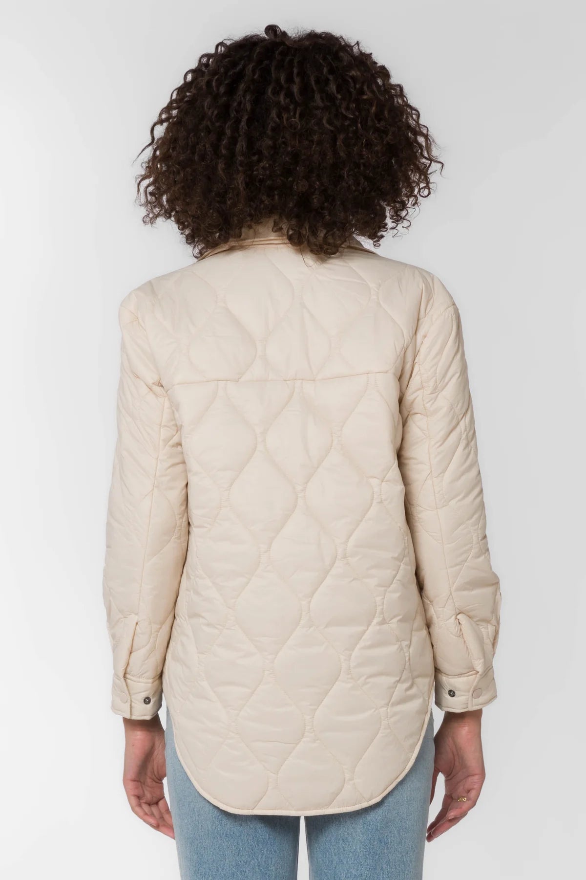 ELEANOR CREAM PUFFER JACKET