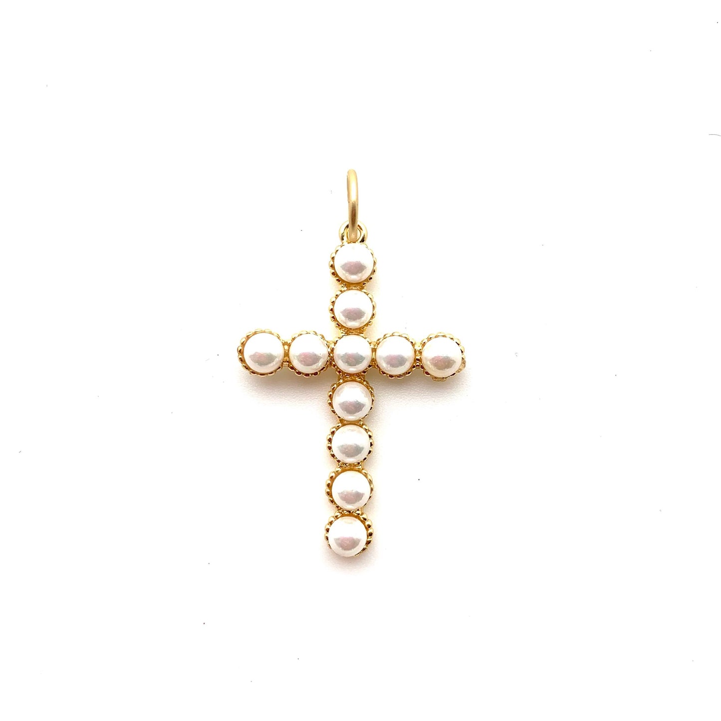 PEARL CROSS PENDANT