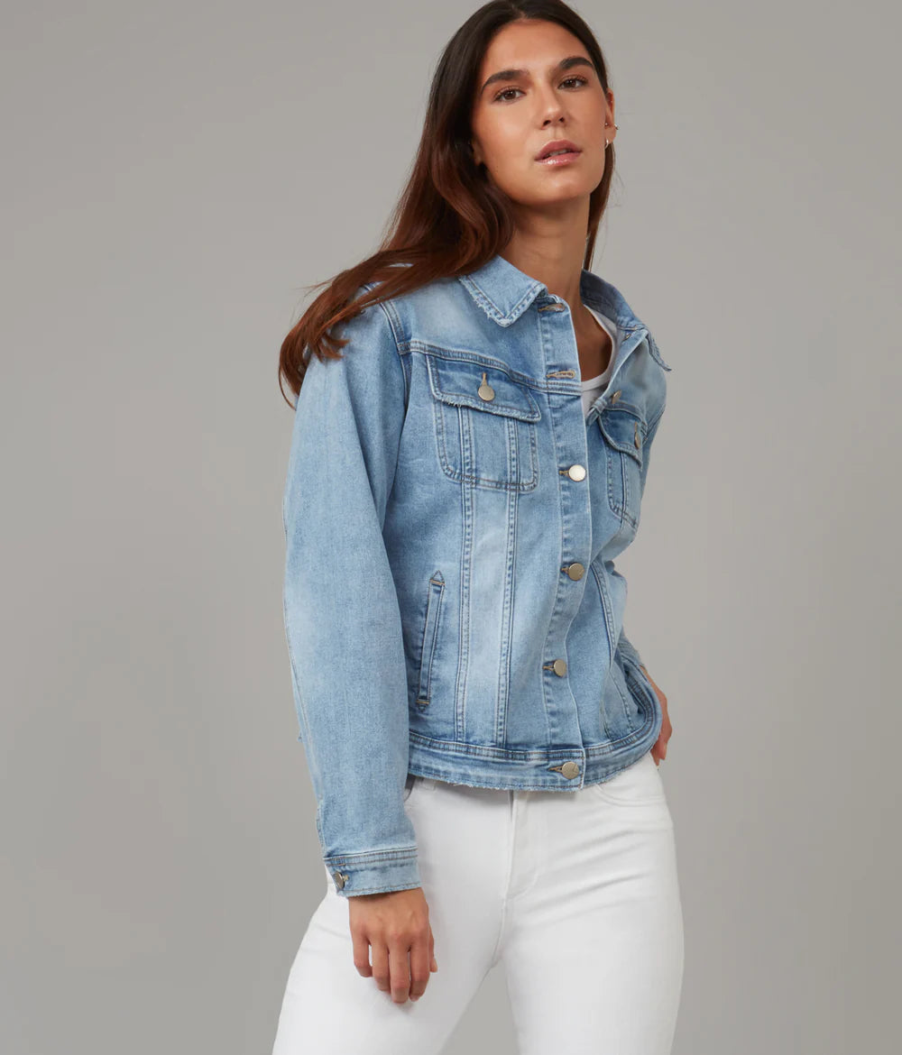 GABRIELLA STONE BLUE SKYLINE JACKET