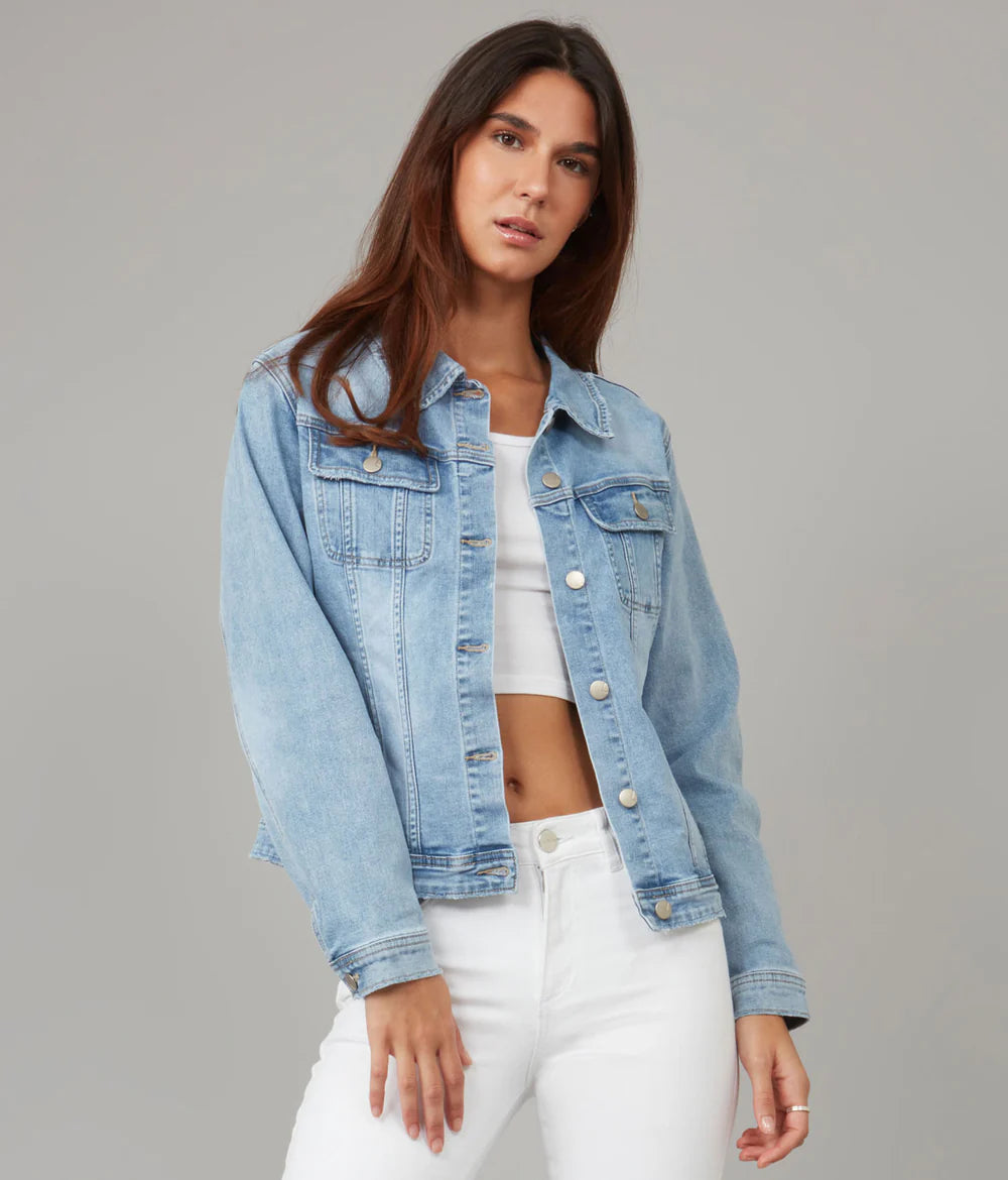 GABRIELLA STONE BLUE SKYLINE JACKET