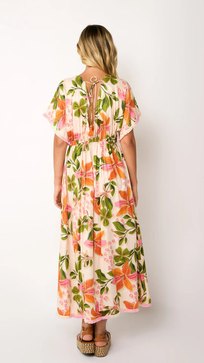 PAPAYA MAXI DRESS