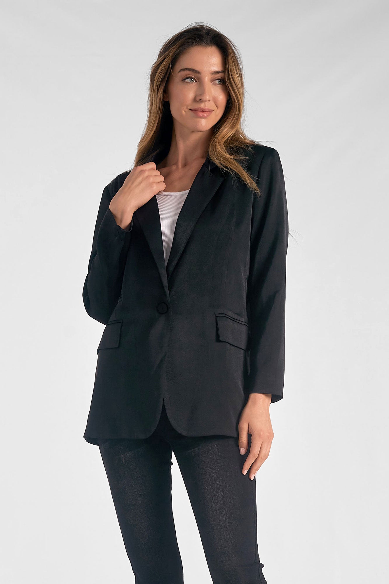 OVERSIZED BLAZER BLACK