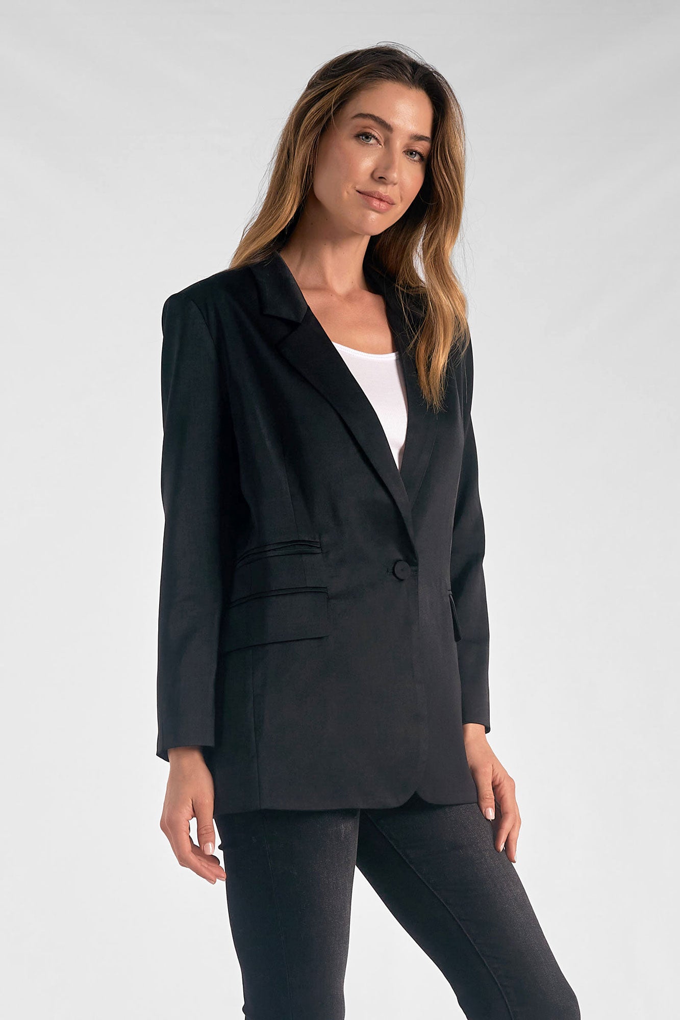 OVERSIZED BLAZER BLACK