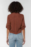 SOLANGE RUSTIC BROWN TOP