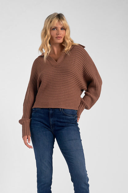 TAUPE BROWN SWEATER