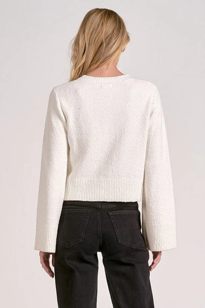 CELINE CREAM SWEATER CARDIGN