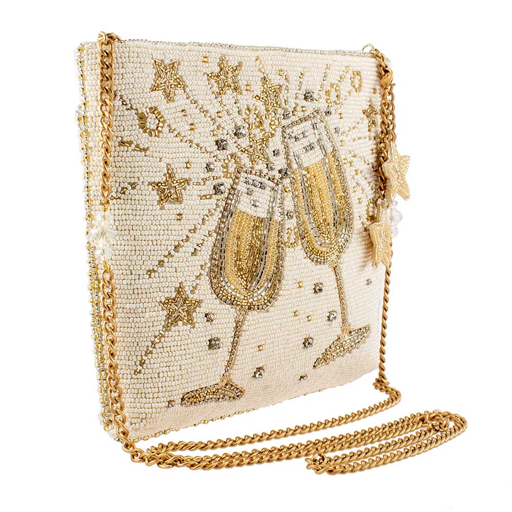 TOAST OF THE TOWN CROSSBODY CLUTCH