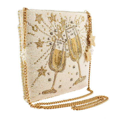 TOAST OF THE TOWN CROSSBODY CLUTCH